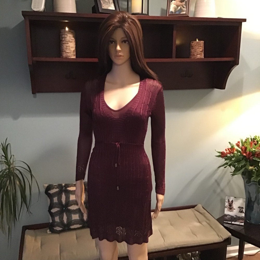 NEW & TAGS FREE PEOPLE KNIT WITH MATCHING SLIP - Picture 8 of 9